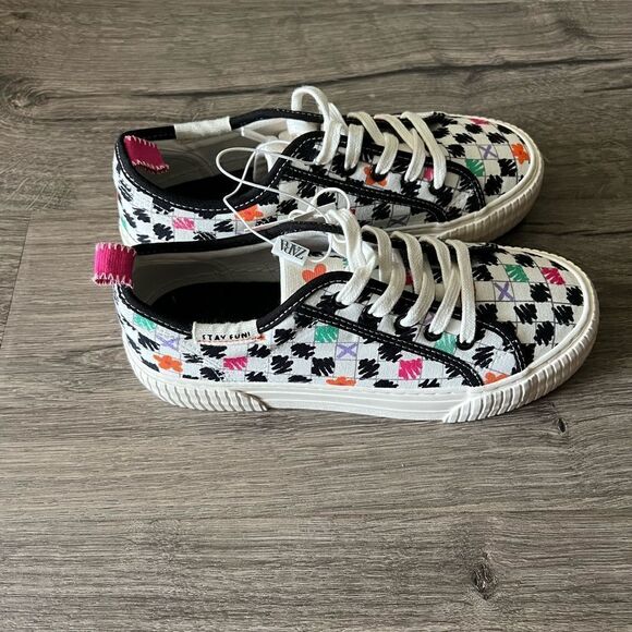 Zara KIDS/ PRINTED COTTON SNEAKERS - Picture 9 of 10